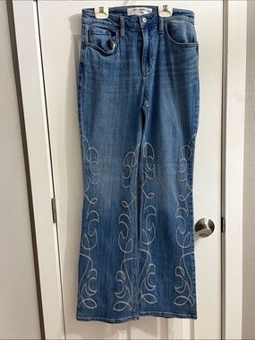 Idyllwind fueled by Miranda Lambert Embroidered Bootcut Jeans - Blue